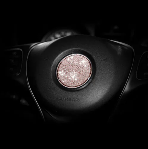 Автомобильная эмблема рулевого колеса 3D наклейка для Mercedes Benz A C E CLA GLA GLC GLE GLK GL ML