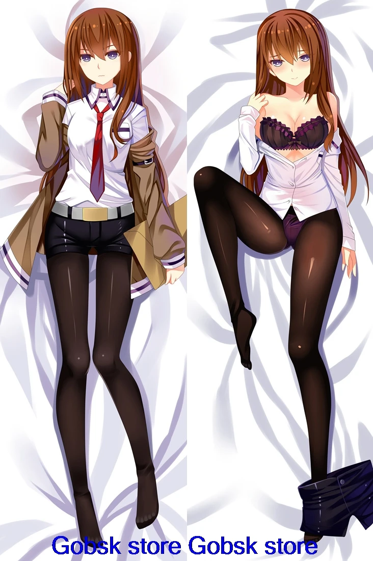 Обновление июня аниме Steins; ворота сексуальная девушка персонажи Makise Kurisu otaku Dakimakura бросать наволочки обнимающие тело наволочки