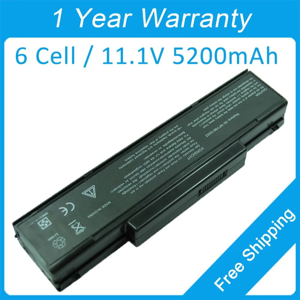 

New 5200mah laptop battery SQU-511 for msi MS1632 MS1633 MS-1432 MS-1651 GX623X CX420MX GX633X EX623X 90NITLILG2SU1 CBPIL72