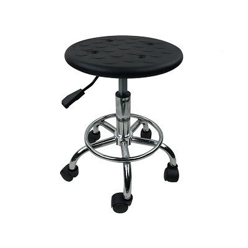 

Lifted Anti-static Barber Stool Rotated Stainless Steel Factory Seat Slidable Multi-function Hairdressing/Nail Art/Makeup Stool