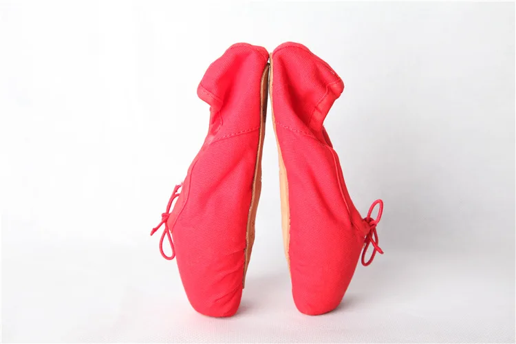Классические Детские Балетки Атласная обувь с жесткой подошвой Женские
