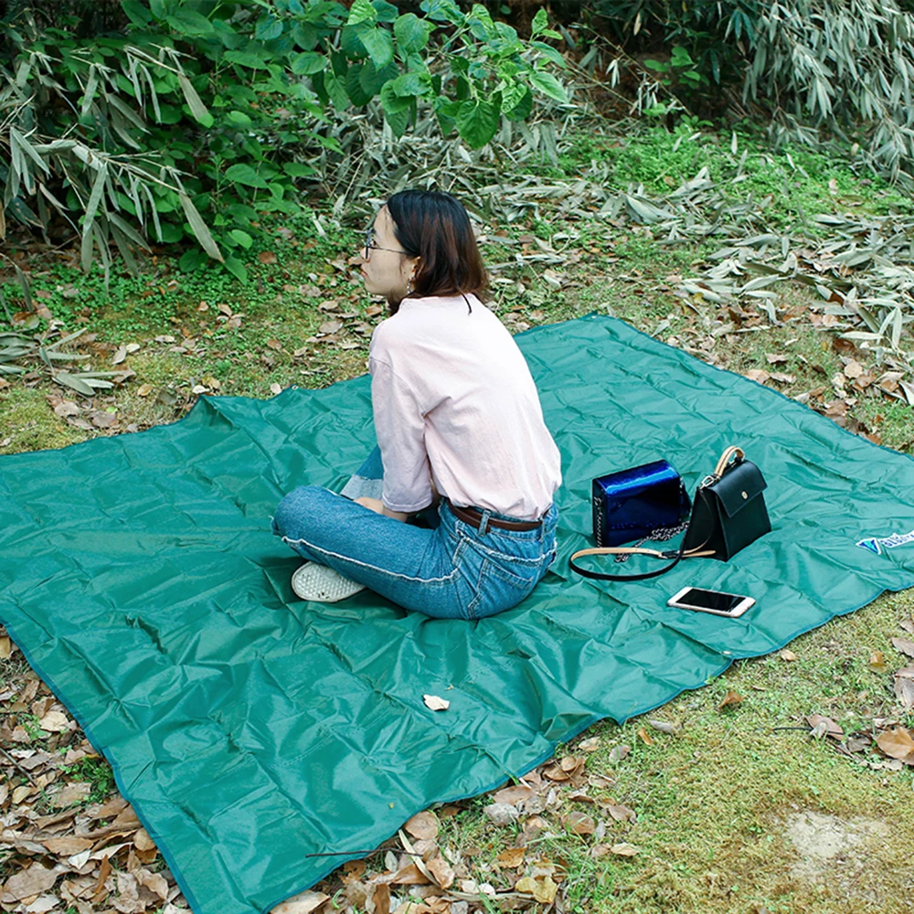 BLUEFILED Waterproof Beach Mat Outdoor Blanket Portable Picnic Multifunctional Camping Baby Climb Ground Mattress | Спорт и