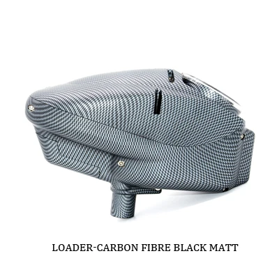carbon fibre matt Пейнтбол скорость мяч электронный погрузчик скорость шаровой бункер высокой производительности 14 вариантов цвета - Цвет: carbon fibre matt