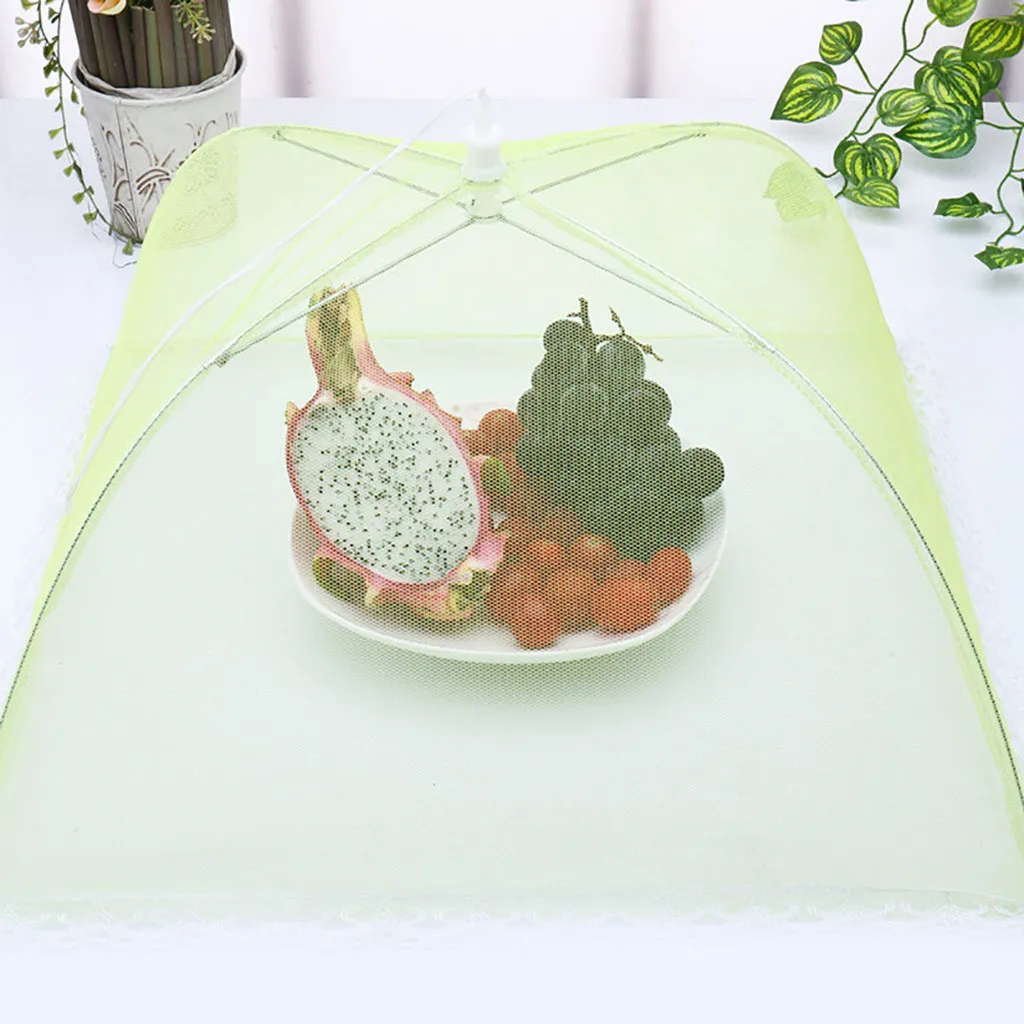 2 шт. Pop Up Сетка Еда крышка Экран Чехлы защиты Крышка Тент Палатка Домик площадка