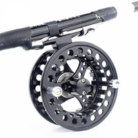fly fishing reel alloy 21bb ball bearing fishing reels 34 56 78 weight right fly reel pesca fishing coils lun005
