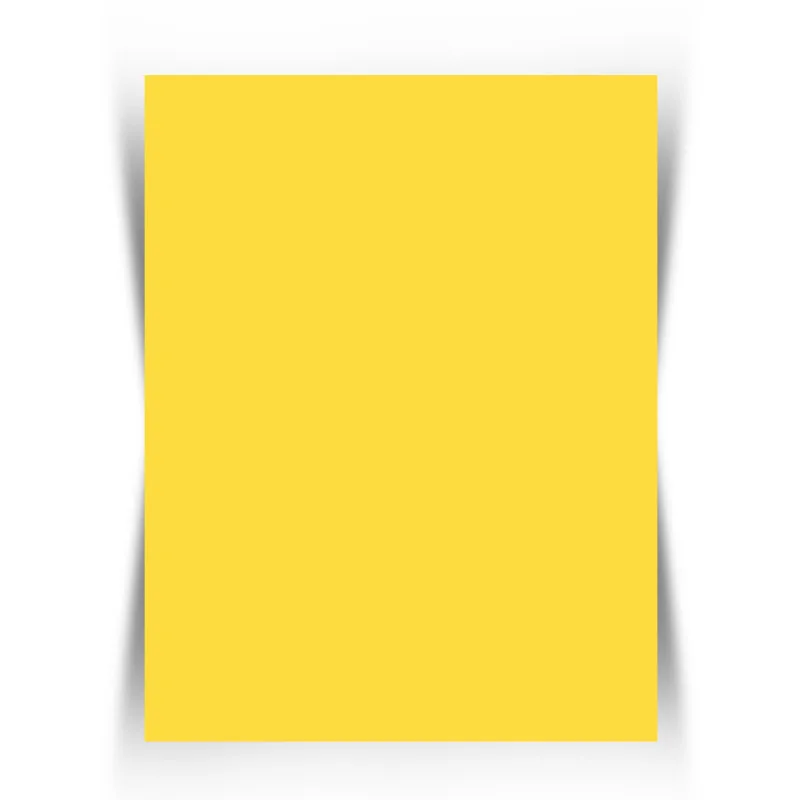 yellow 180 г A3 20 шт./лот цветная твердая картонная бумага цветная копировальная бумага печатная бумага детская оригами для ручной работы картонный материал - Цвет: yellow