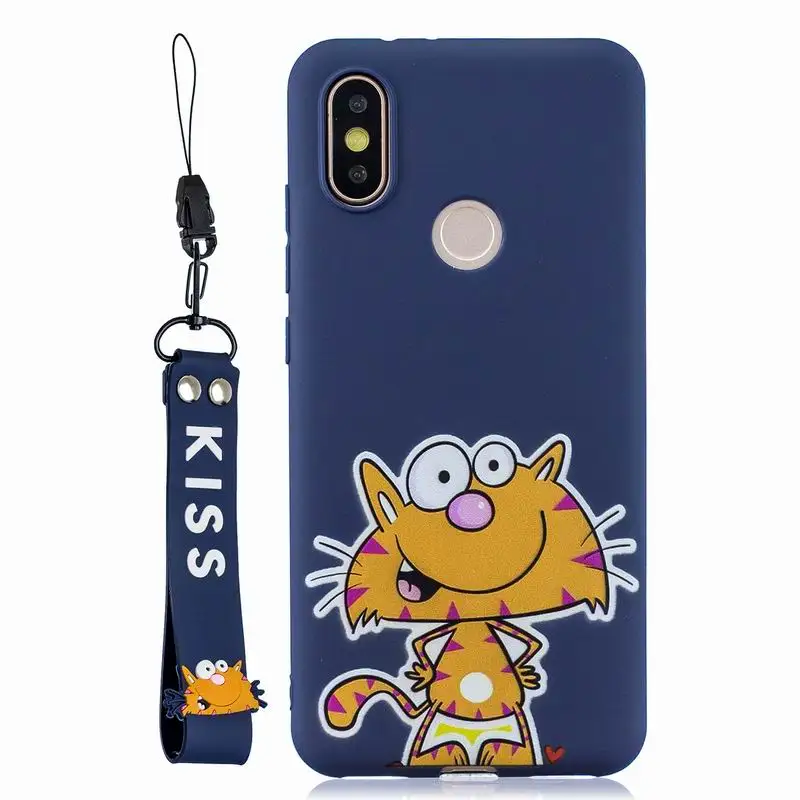 Милый мягкий силиконовый чехол из ТПУ для Xiaomi Redmi Note 5 Pro 7 4A 5A 6A 6 4 4X S2 GO телефона с