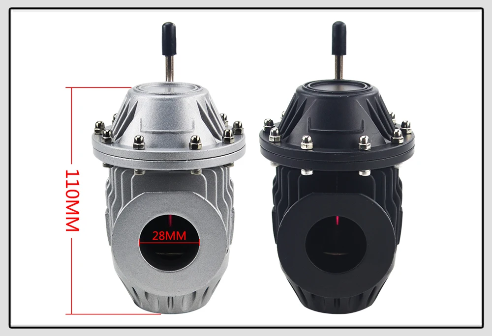 VR RACING-УНИВЕРСАЛЬНЫЙ предохранительный клапан BOV SUPER SQV 4 IV SSQV 4 IV(черный или серебристый) с PQY наклейкой VR5730-MB
