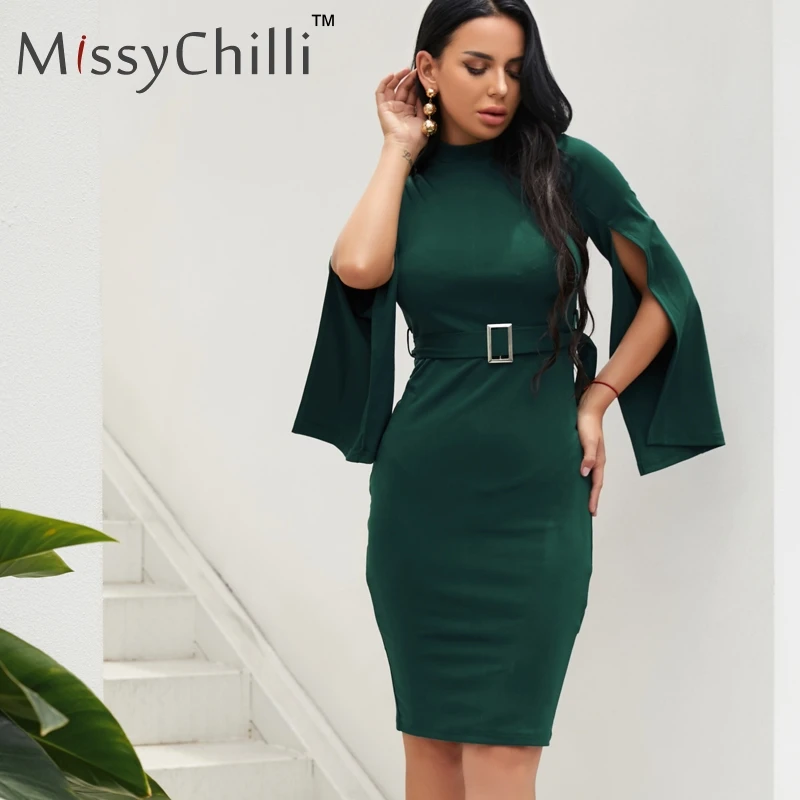 Женское трикотажное платье MissyChilli повседневное облегающее платье-накидка с