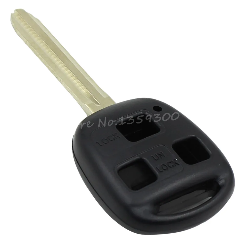 НОВАЯ Замена 3 Кнопки Дистанционного Ключа Дело Брелок Для TOYOTA Land Cruiser Camry Uncut