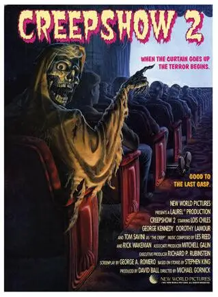 Creepshow фильм постер LOIS Чили Джордж ужас жуткий campy шелк декоративная стена картина