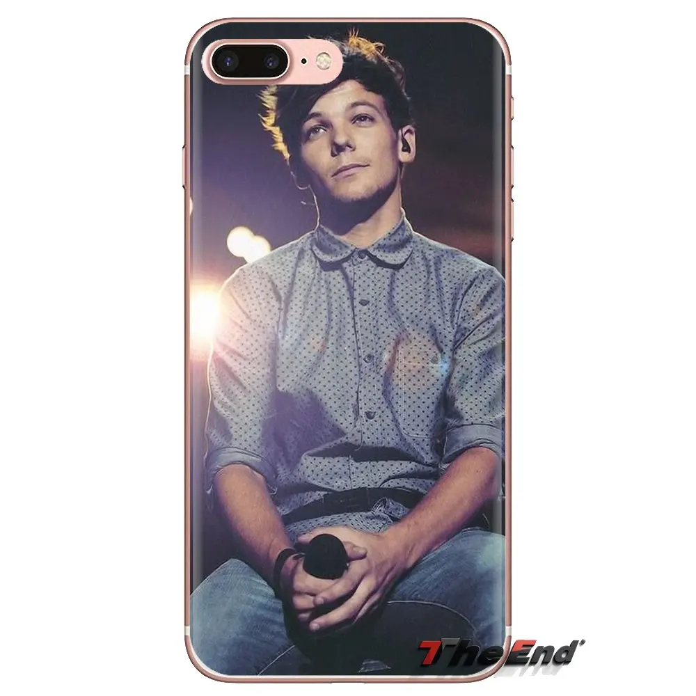Мягкий прозрачный чехол для Samsung Galaxy J1 J2 J3 J4 J5 J6 J7 J8 Plus 2018 Prime 2015 2016 2017 ONE DIRECTION 1D Луи