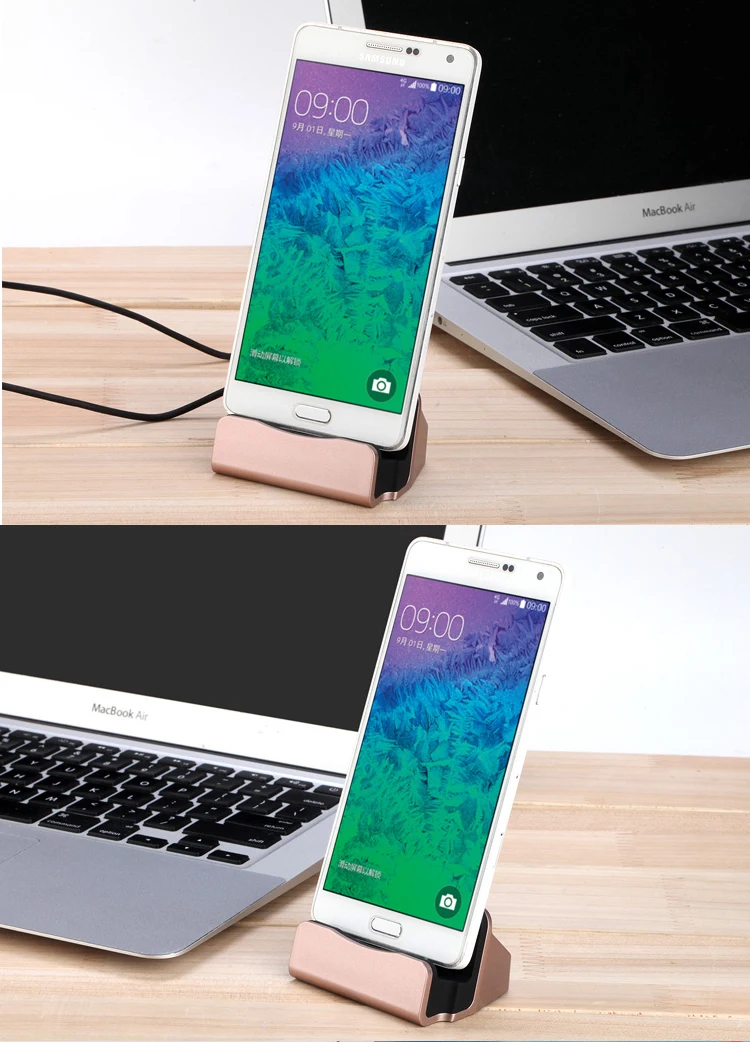 Синхронизация док-станция для зарядного устройства с подставкой Micro USB зарядная