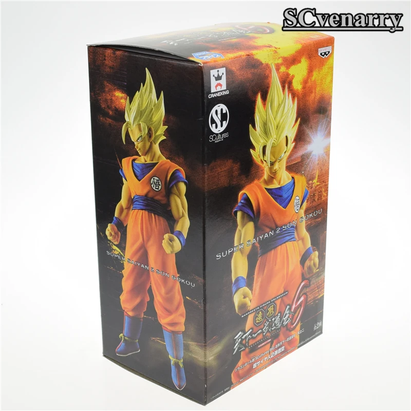 Аниме Dragon Ball Супер Saiyan 2 Сын Gokou Рисунок ПВХ Banpresto tenkaichi будокай модель Игрушки для