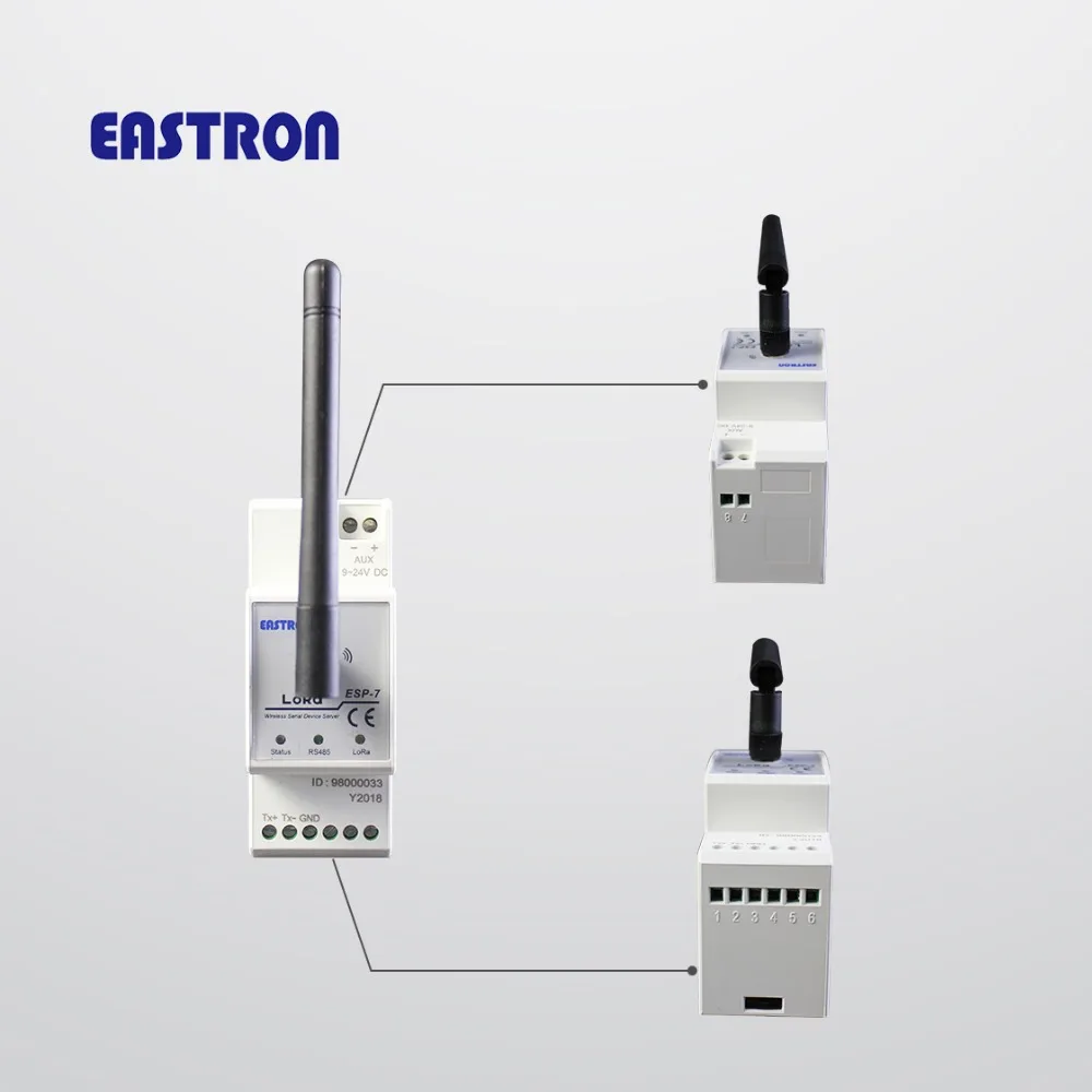 ESP-7 LoRa конвертер RS485 для LoRa, беспроводной конвертер для LoRaMesh решения