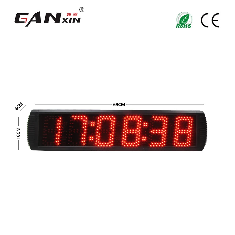 Ganxin 6 цифр лазерный светодиодный гоночный таймер, трек lap таймер