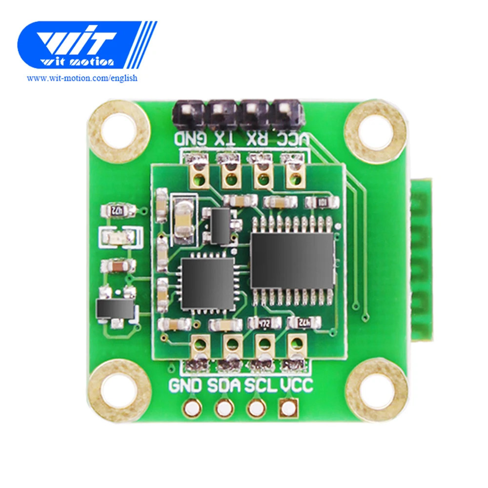 Акселерометр Bluetooth BWT61 Высокоточный 6-Axis AHRS Инклинометр+ гироскоп+ угол(XYZ, 100 Гц Выход), Поддержка ПК/Android/Arduinos