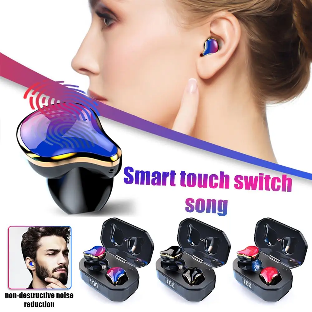 TWS наушники 6D Surround G01 с поддержкой Bluetooth 5 0 и зарядным отсеком на 700 мА · ч|Наушники