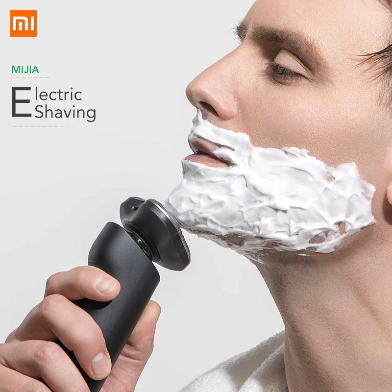 Xiaomi Mijia электрическая бритва для бритья Xiomi USB быстрая зарядка Xaomi 360 градусов