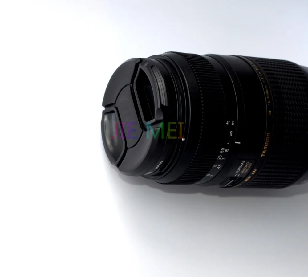 Крышка для объектива камеры 49 мм с логотипом Nikon D5100 D5200 D3200 D3100 всех объективов