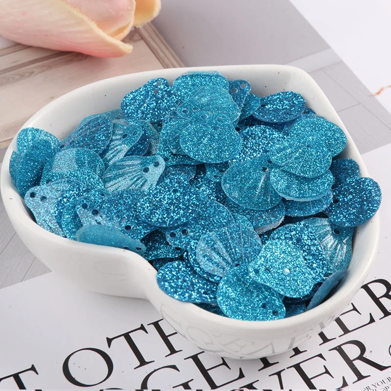 Женская блестящая ткань свободная аксессуар для свадебных поделок 15 цветов 13