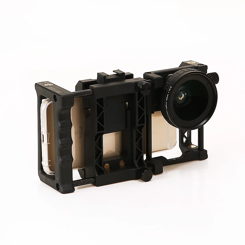 MAMEN фотосъемка комплект мобильный телефон стабилизатор Gimbal держатель с 0.45x 2 в 1