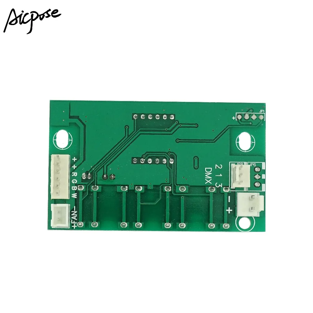 6 шт./лот 54X3W/36x3w LED PAR материнская плата RGBW DC 12 36V постоянное давление 4/8CH