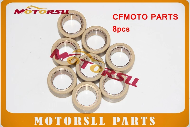 Ролик вариатора сцепления 8 шт. 30x18 25 г для CF188 CF500 CF moto 500 500CC X5 ATV UTV скутер части 0180-051100-0003