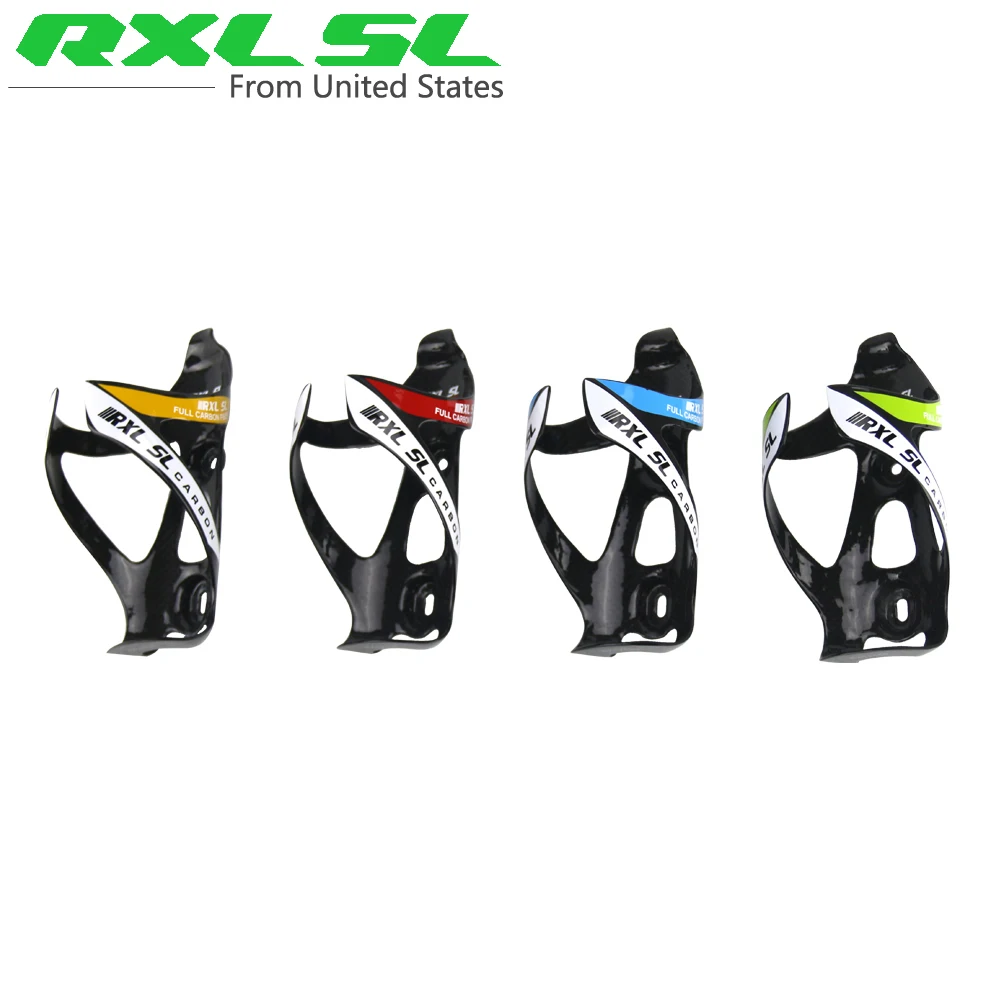 

Карбоновая бутылочка RXL SL для дорожного велосипеда, 1 шт., горный велосипед, бутылочка для воды, велосипедный держатель для бутылки 3K, матовый...