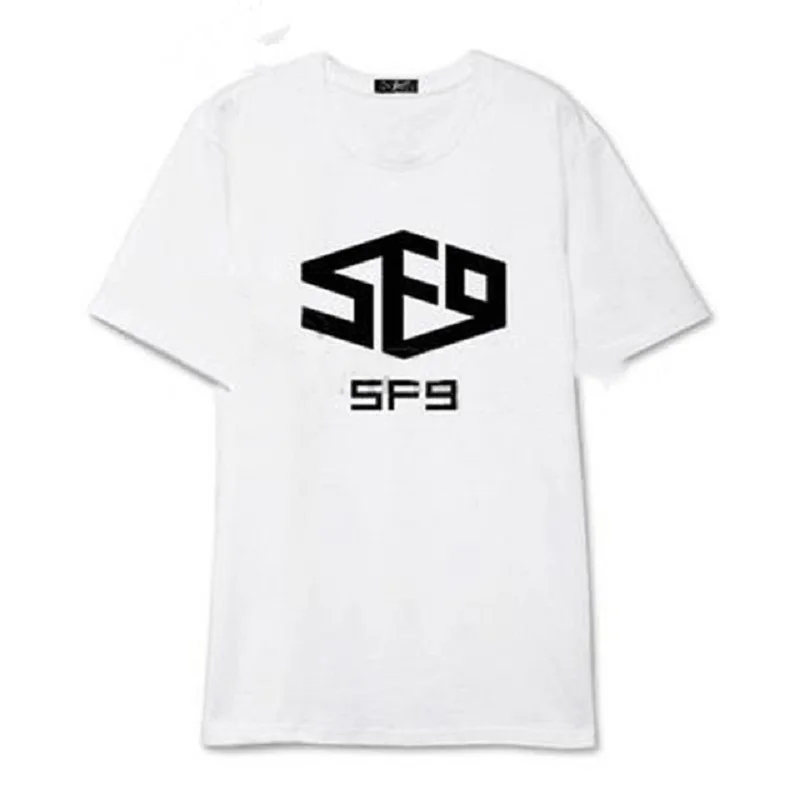 Mainlead KPOP SF9 футболка ощущение унисекс DAWON HWIYOUNG с коротким рукавом | Женская одежда