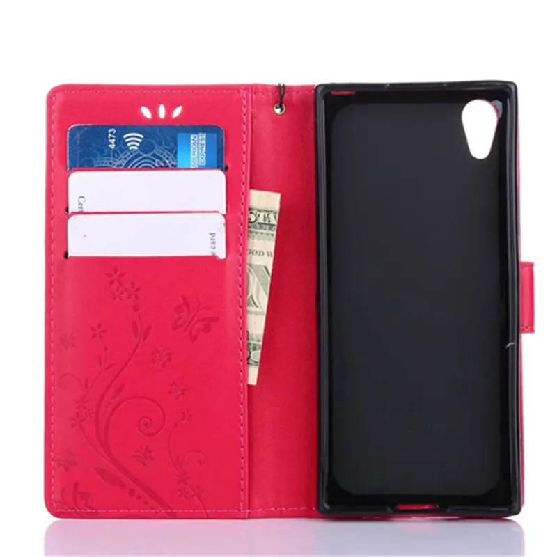 DIY Leather flip wallet Cases For Sony Xperia XZ1 mini X Z3 Z5 Z1 Compact Z4 XZ2 XA XA1 XZ M2 aqua Performance E5 stand covers | Мобильные