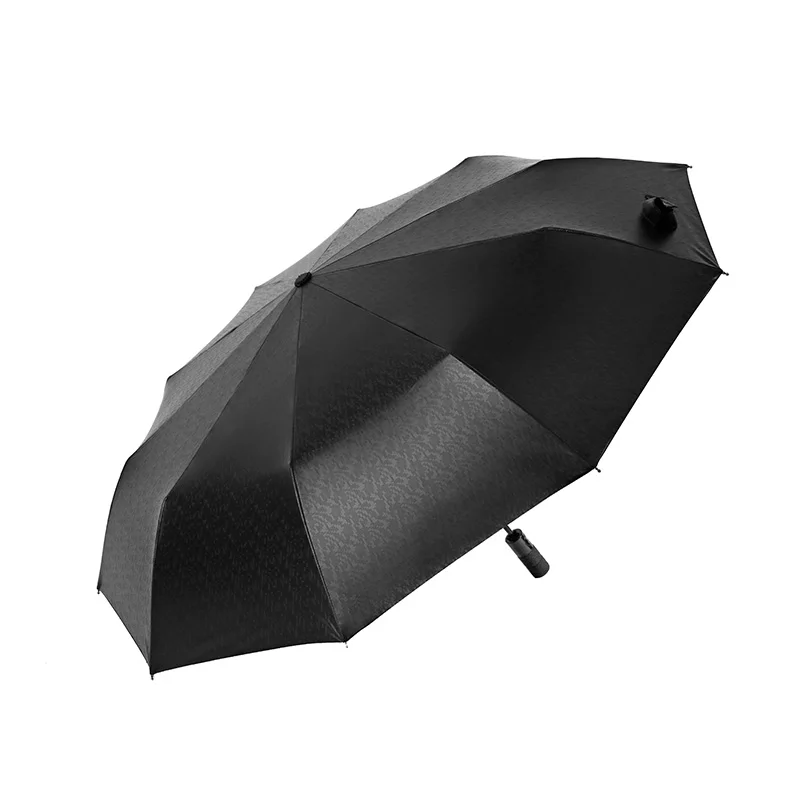 Black Windproof Long Straight Strong Modern Top Quality Handle Rain Stick Auto Men Business Outdoor Folding Umbrella Gift Z608 | Дом и сад