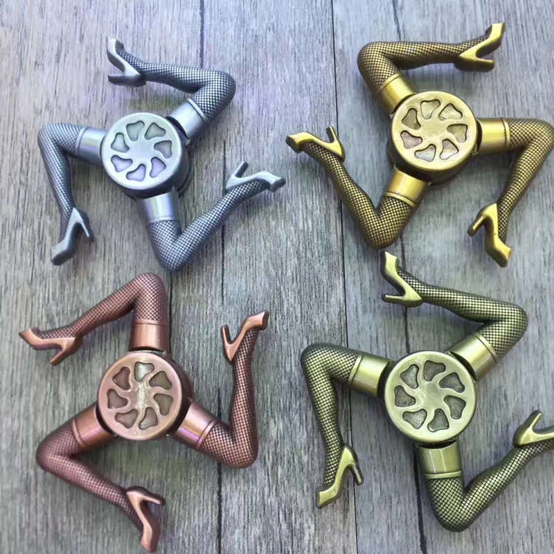 Спиннер-антистресс для пальцев ручной Спиннер латунный поставляется с