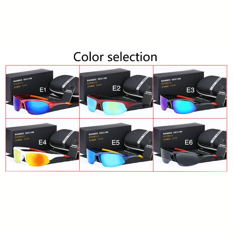 Запрещены 1976 поляризационные Для мужчин Солнцезащитные очки для женщин