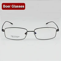 new light pure titanium eyeglasses frame rx eyewear mens full rim glasses prescription spectacle 9068