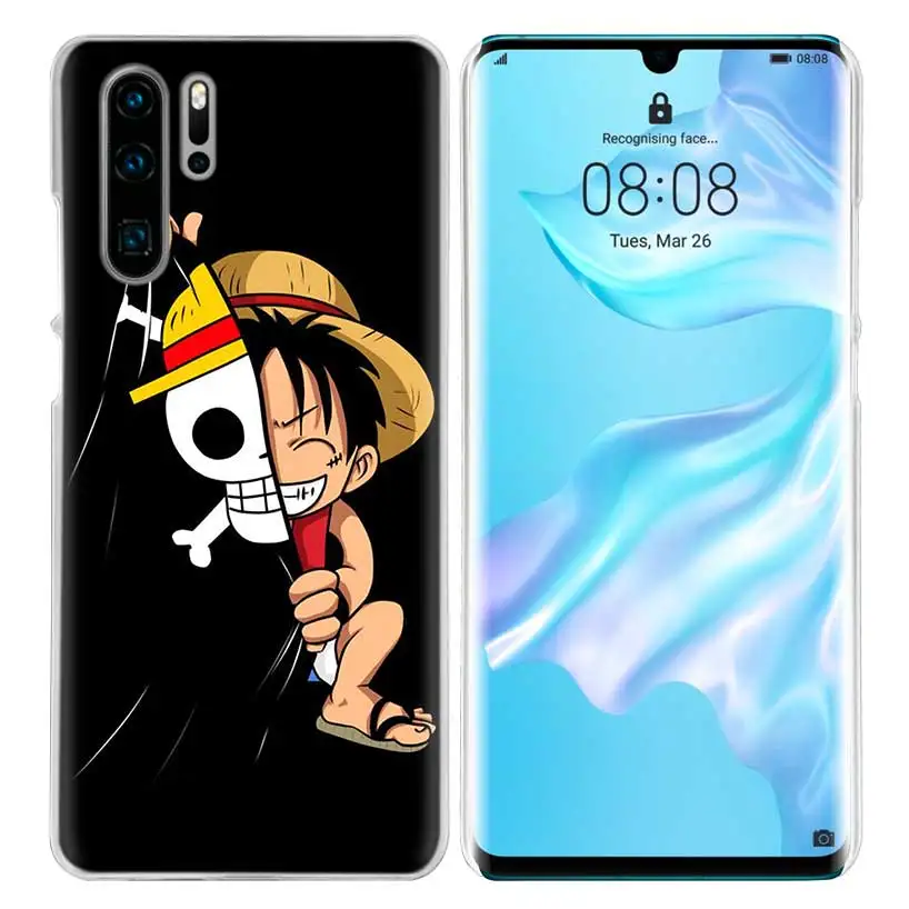 09 Цельный чехол D Luffy для huawei P20 P Smart Z Plus P30 P10 P9 P8 mate 10 20 lite Pro жесткий чехол для телефона с аниме - Цвет: 09