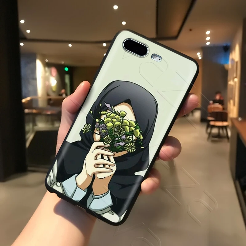 Лаваза исламский мусульманский хиджаби девушки арт чехол для iPhone 11 Pro XS Max XR X 8 7 6 6S