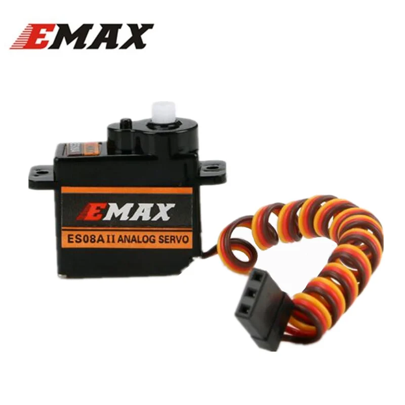 EMAX 9 г цифровой сервопривод ES08A II мини с высокой чувствительностью для