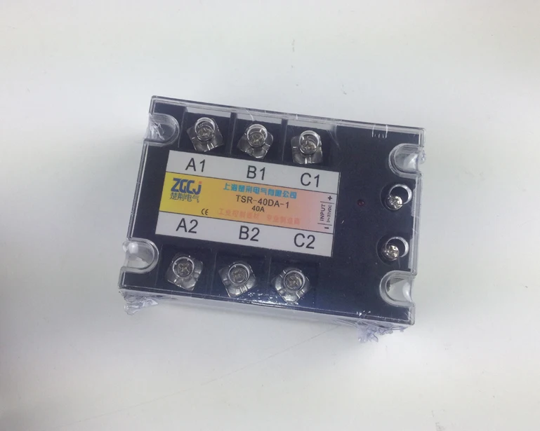 Бесплатная доставка! Трехфазное твердотельное реле DC-AC трехфазный регулятор