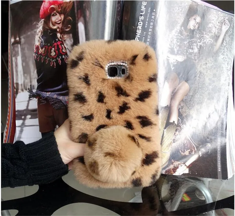 Чехол для телефона с милым кроличьим мехом и теплым Huawei Honor8 9 10 20 Lite V10 V20 7X 8X 9X Nova3 4 5