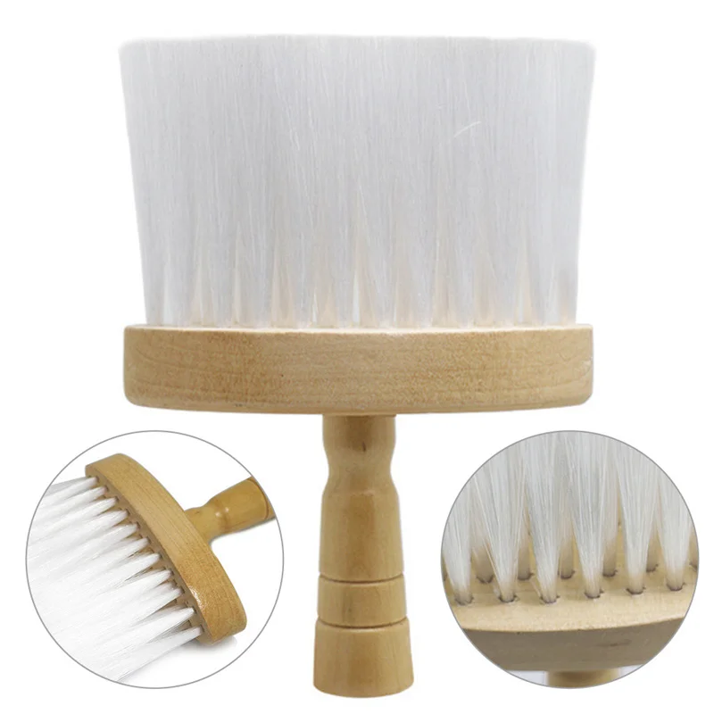 Мягкая для шеи Duster кисти с деревянными ручками салон резка парикмахерский инструмент для парикмахера кисточка из волос для очистки парикмахер укладка кисти