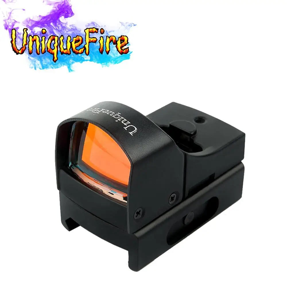 

UniqueFire Black 3MOA Tactical Mini Compact Holographic Reflex Micro Red Dot Sight Scope &Pisto