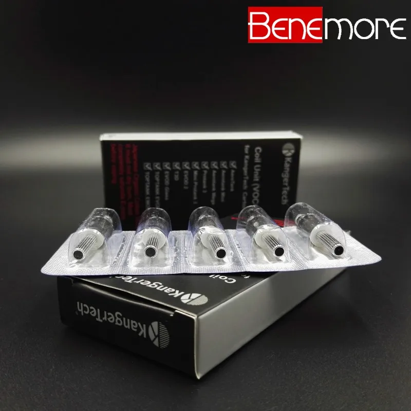 5 шт./l kangertech VOCC-T несовместим с kanger двойной катушки электронных сигарет испаритель