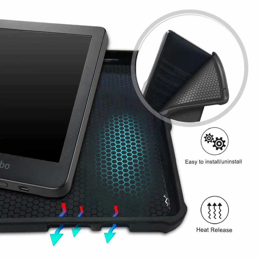 Чехол для Kobo Clear HD из искусственной кожи ТПУ Smart Wake Up Stand Cover For 6 ''чехол Обложка