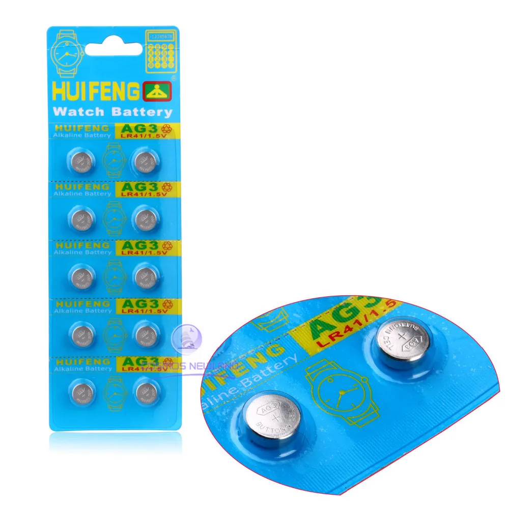 20 шт. батарейки AG3 LR41 для часов 1 5 в 392A L736 392 384 SR41SW CX41 192|batteries for watches|coin batterycell coin battery |