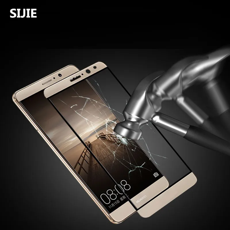 Полное покрытие закаленное стекло для Huawei Mate 9 mate9 2017 экрана телефона защитная
