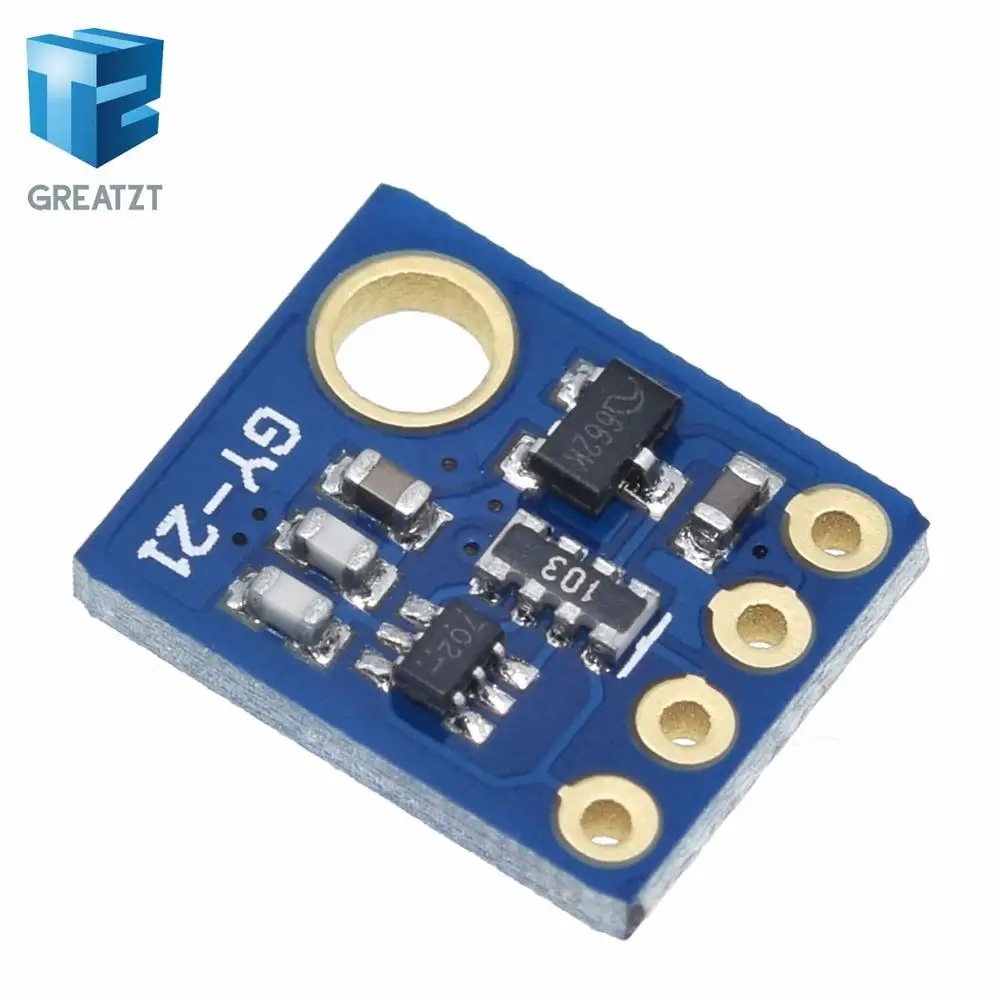 Si7021 GY 21 модуль промышленный высокоточный датчик влажности I2C IIC интерфейсный для