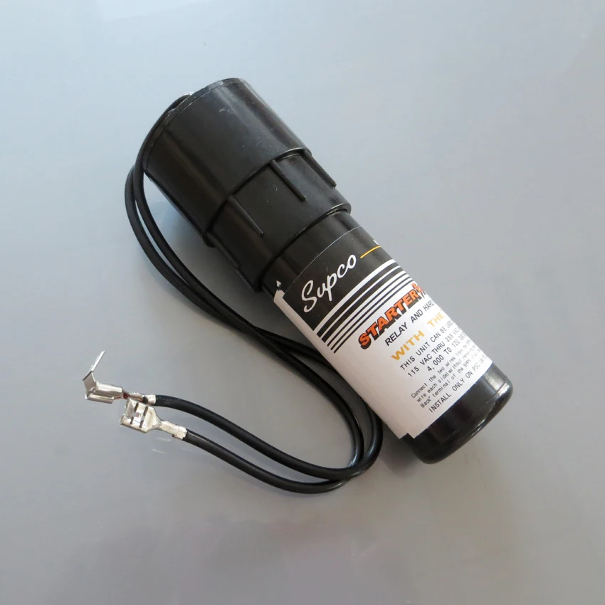 1PC X Motor Run capacitors Supco SPP5 Solid State HVAC Relay &amp Hard Start Capacitor Pow-R-Pak Boost HS600 | Строительство и