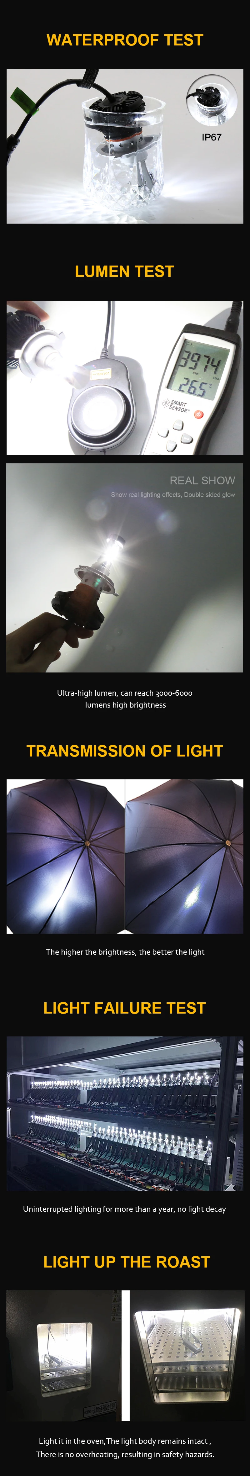EURS 2 шт. все в одном X3 ZES чип H7 Светодиодные Автомобильные фары Led H4 H1 9005 9006 H11 led 50 Вт 6000 К Автомобильная передняя лампа противотуманный светильник