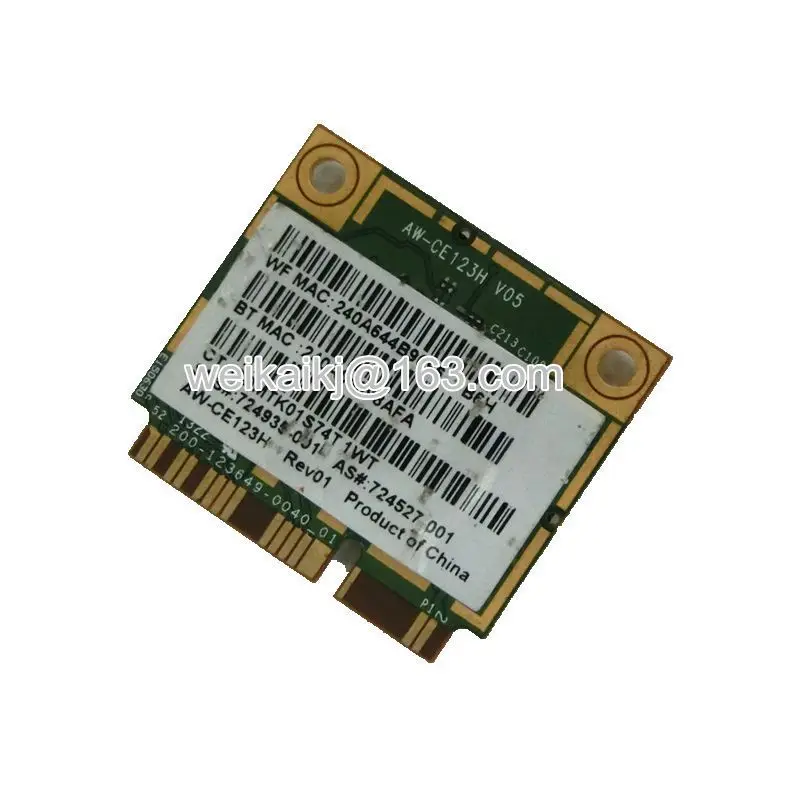 BroadCom BCM4352 BCM94352HMB мини PCIe PCI express беспроводная Wi Fi WLAN BT Bluetooth карта 802.11AC 867 МГц для 724935